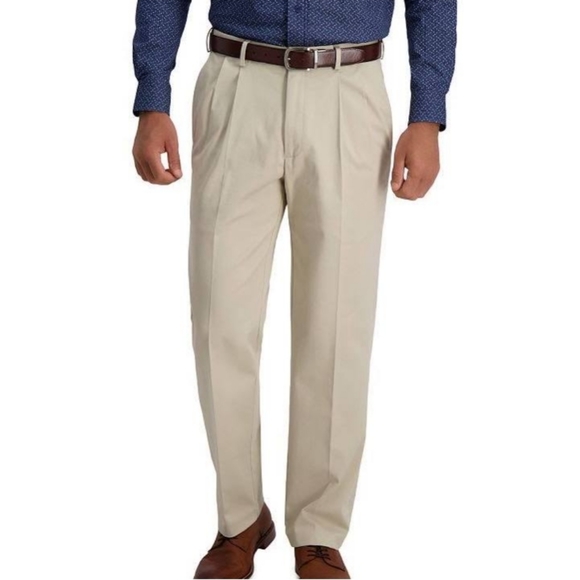 Hagerman's work two weekend no iron khaki dress pants